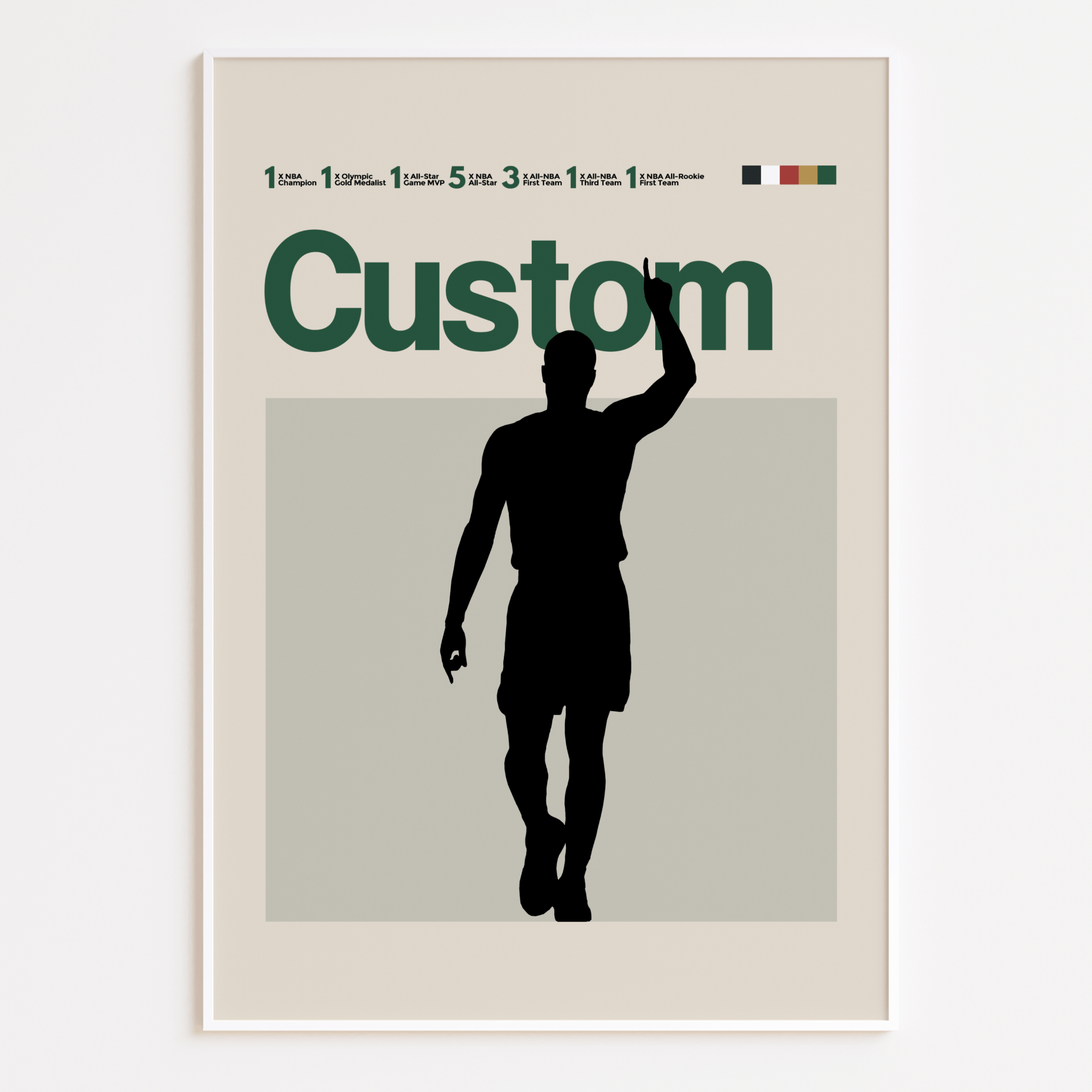 Custom Athlete Poster