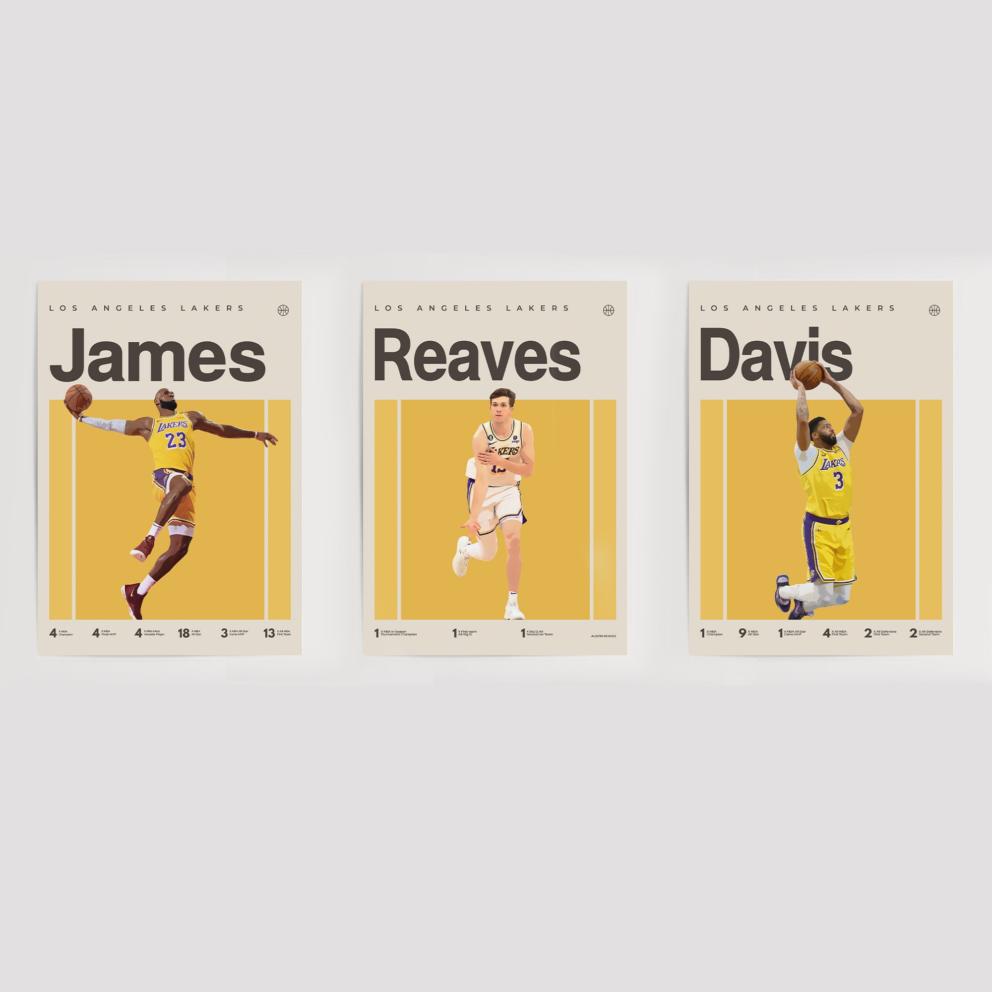 Los Angeles Lakers Bundle (Set of 3)