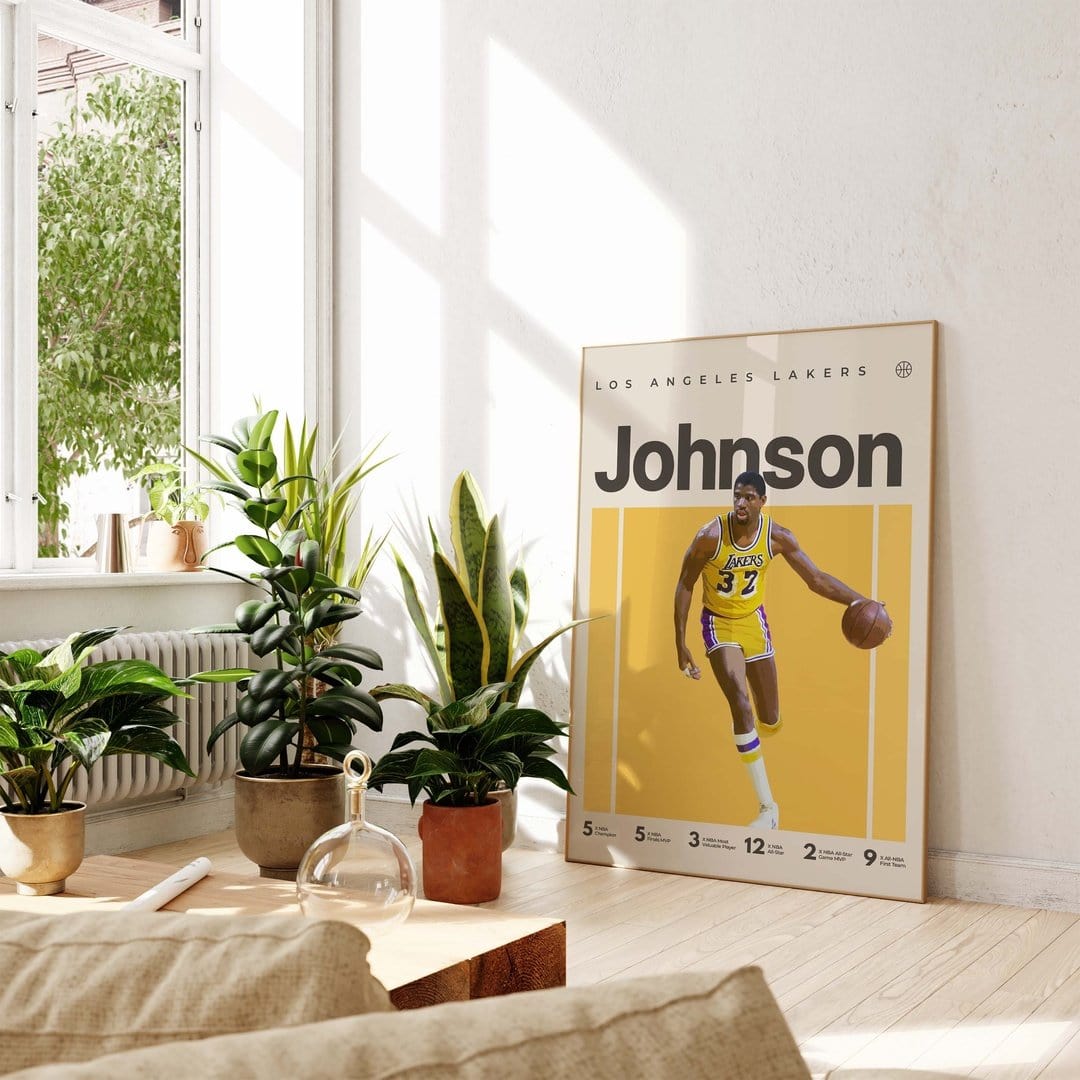 Magic Johnson Poster for sale