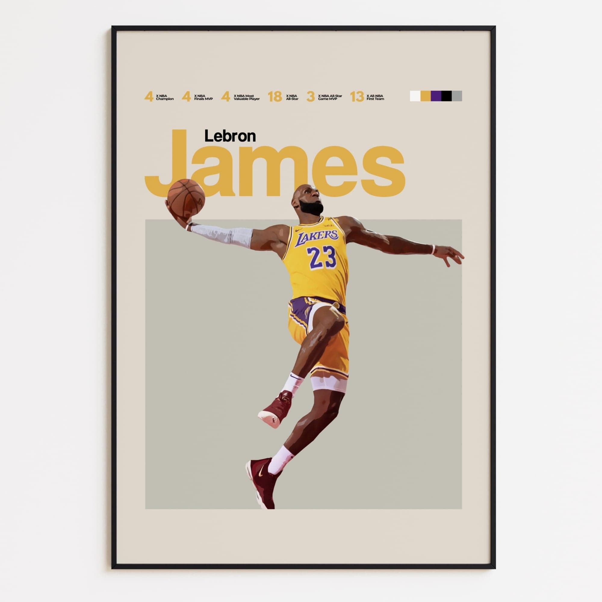 Lebron James poster