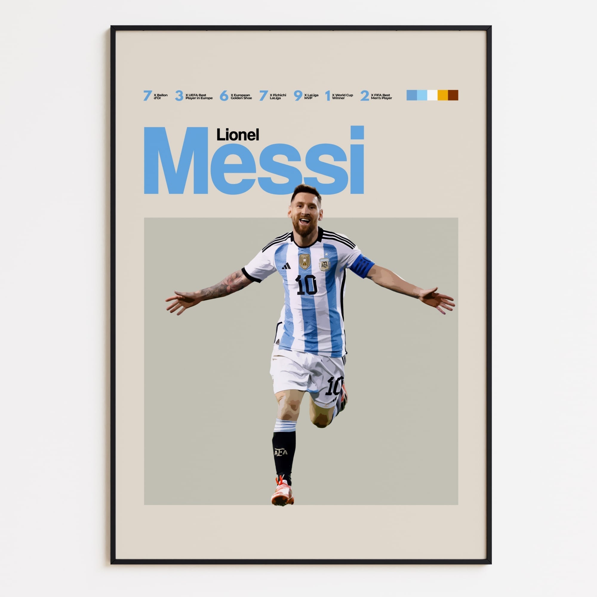 Lionel Messi Poster, Argentina