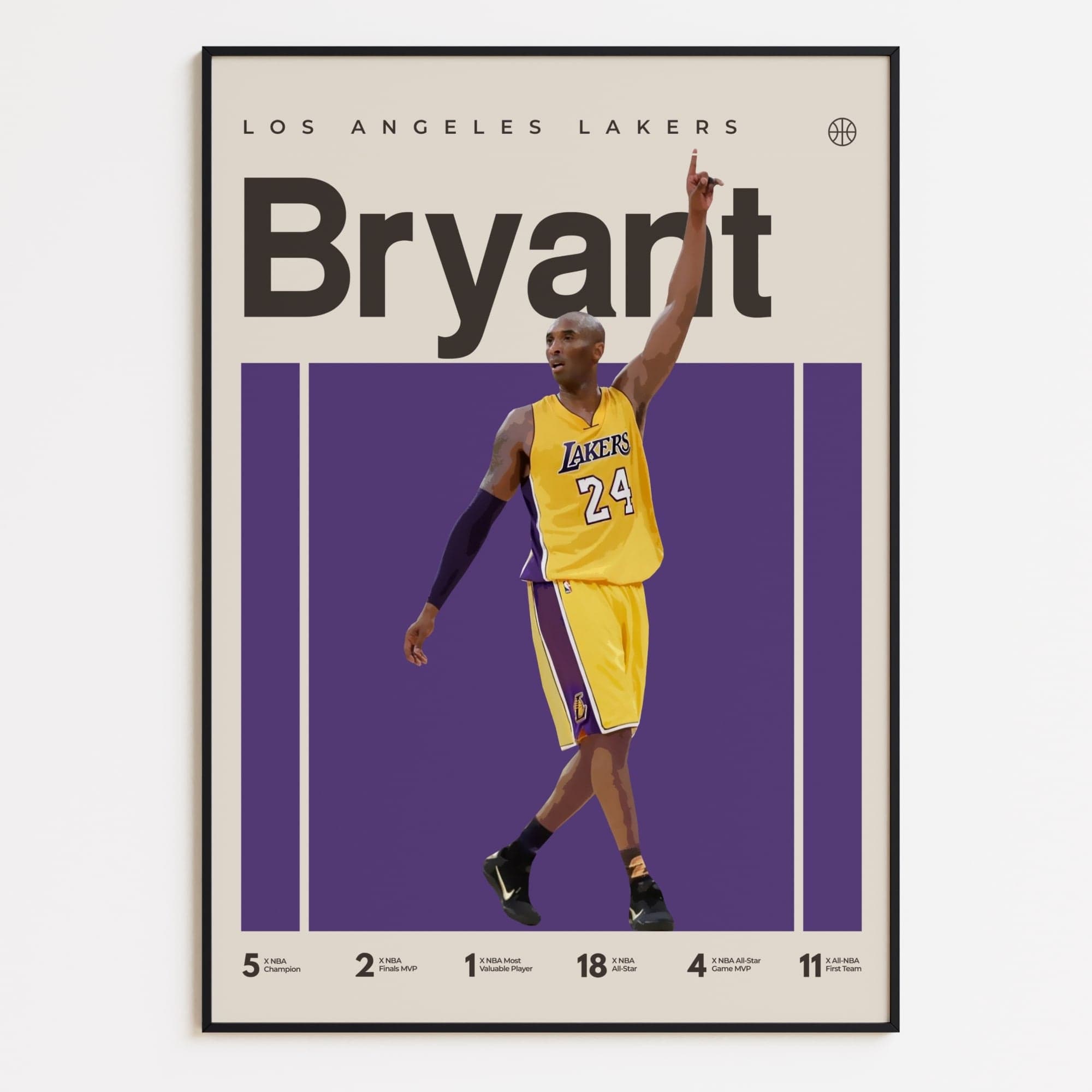 24x36 high quality Kobe Bryant Poster