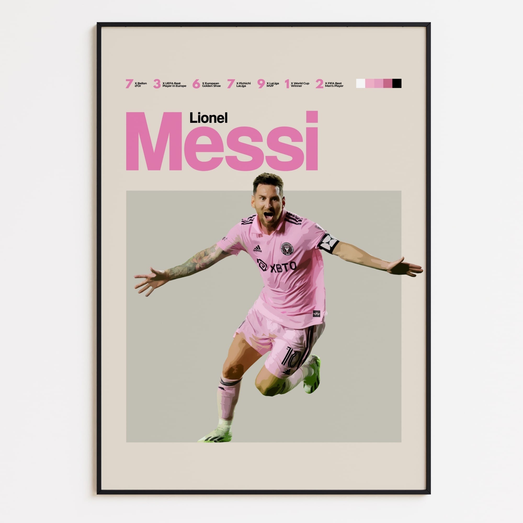 Lionel Messi Poster, Inter Miami