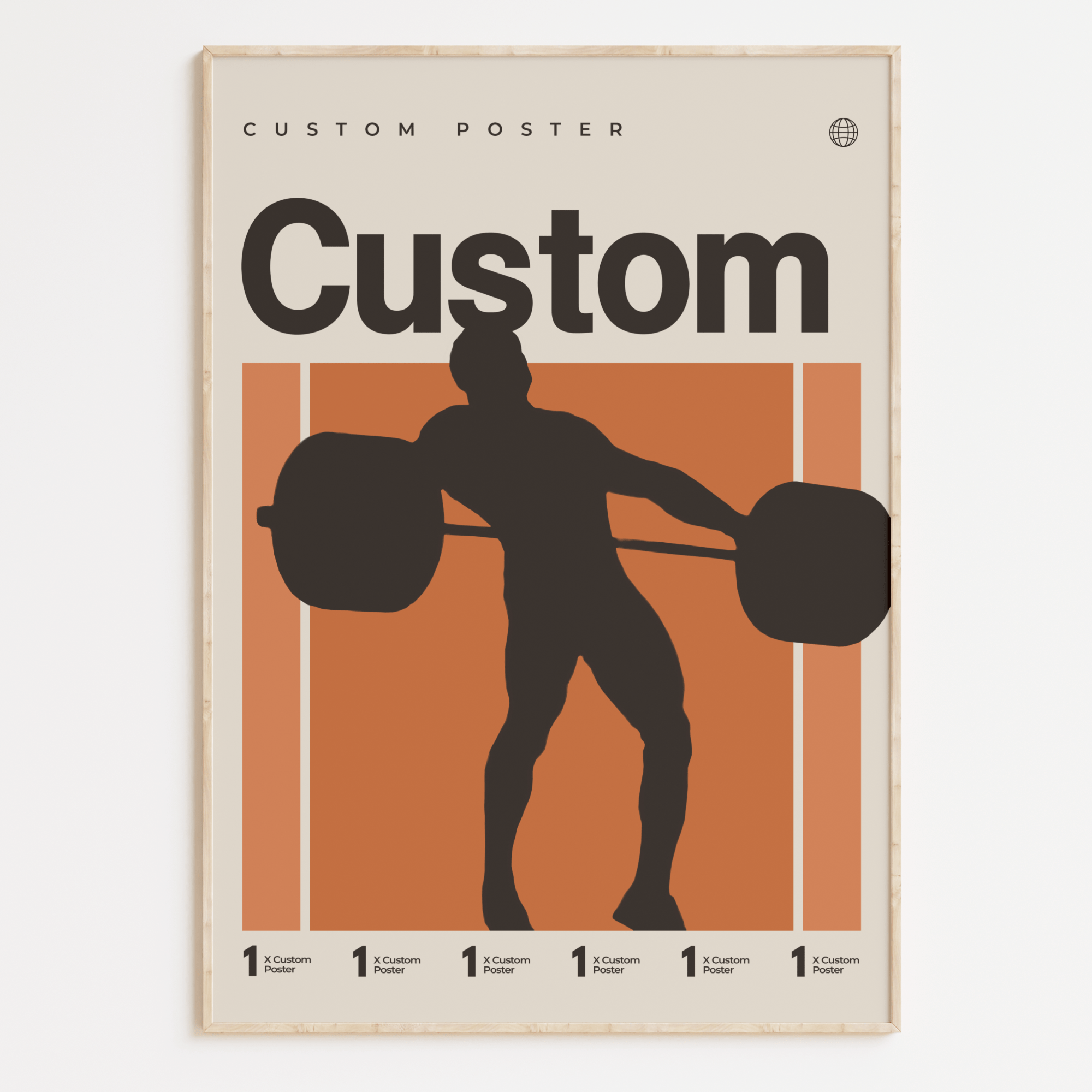 Custom Athlete Poster