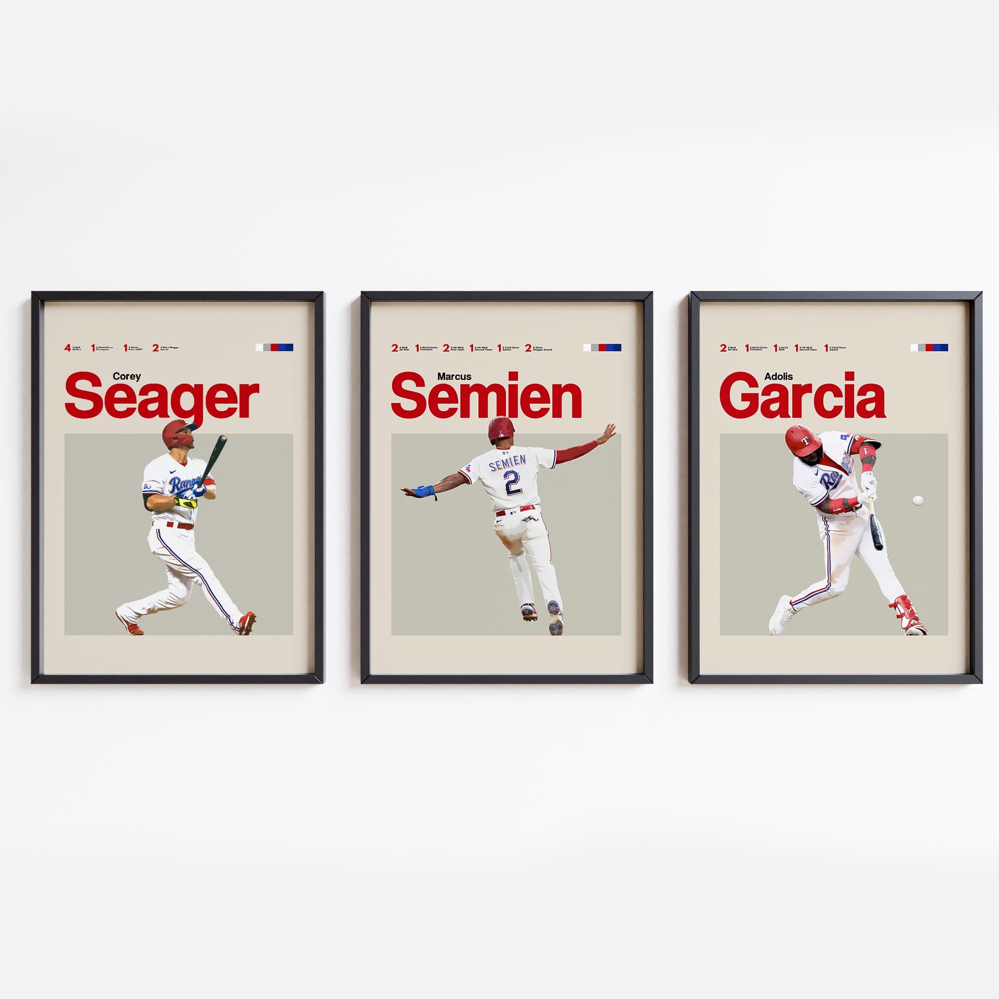 Texas Rangers Bundle (Set of 3)