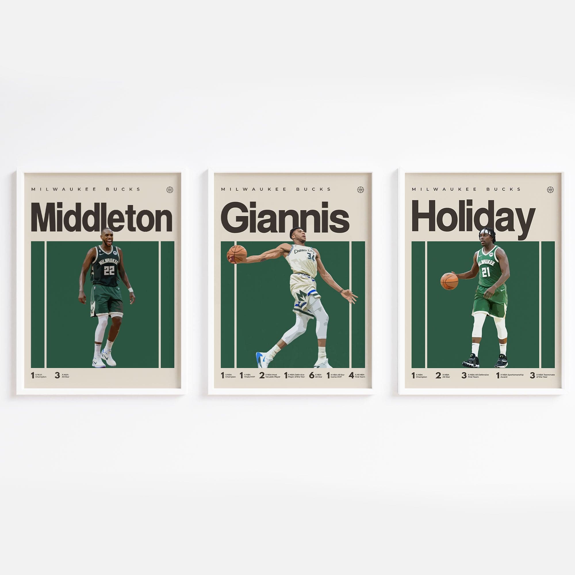 Milwaukee Bucks Bundle (Set of 3)