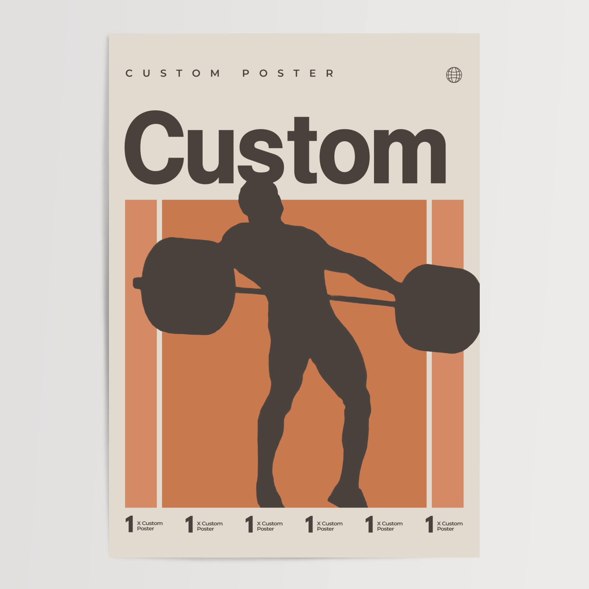 Custom Athlete Poster