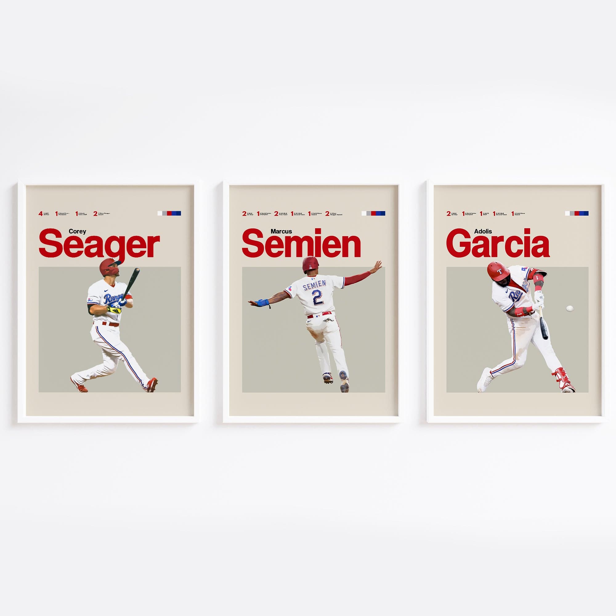 Texas Rangers Bundle (Set of 3)