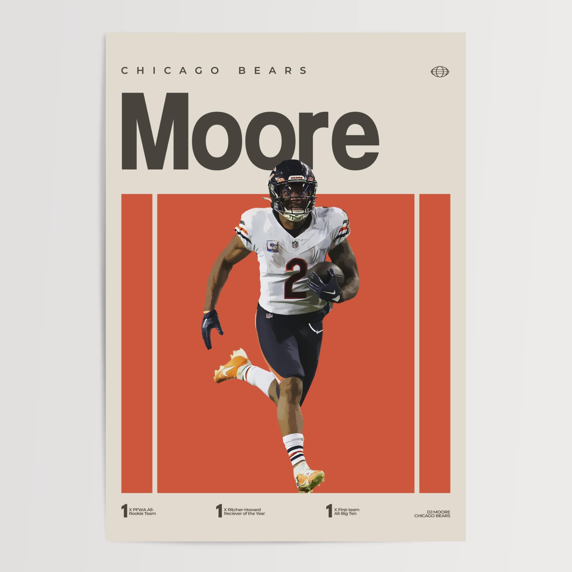 DJ Moore, Chicago Bears