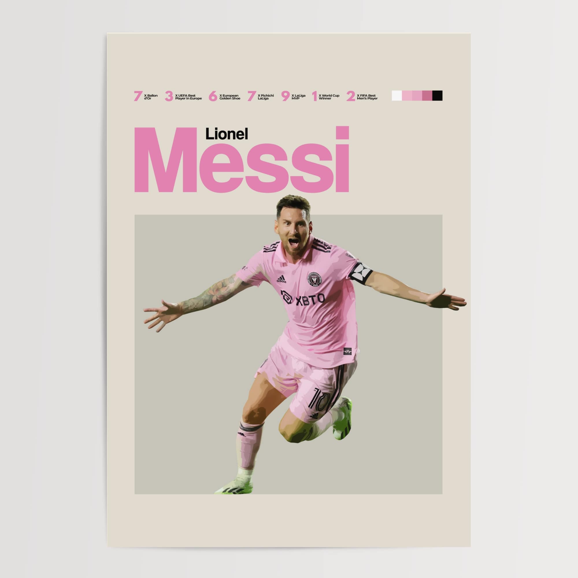Lionel Messi Poster, Inter Miami