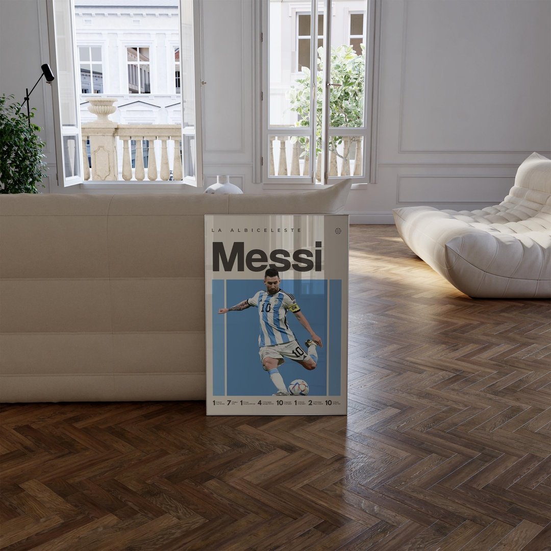 Lionel Messi poster Argentina, Arengtina-Big Weekend