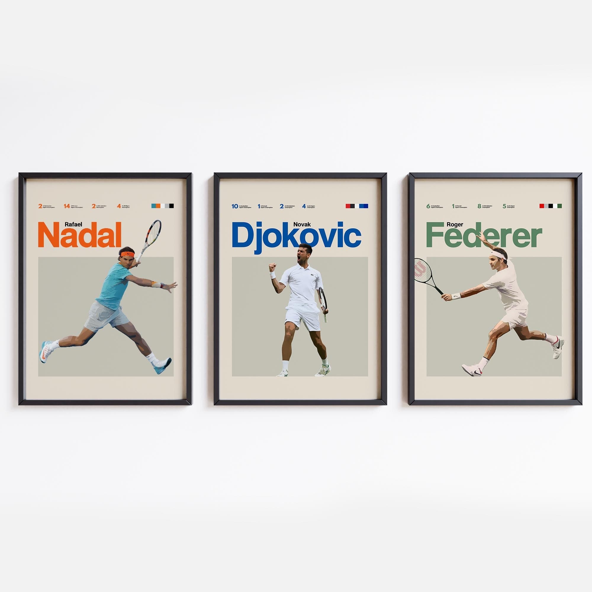 Tennis GOATS Bundle (Set of 3)