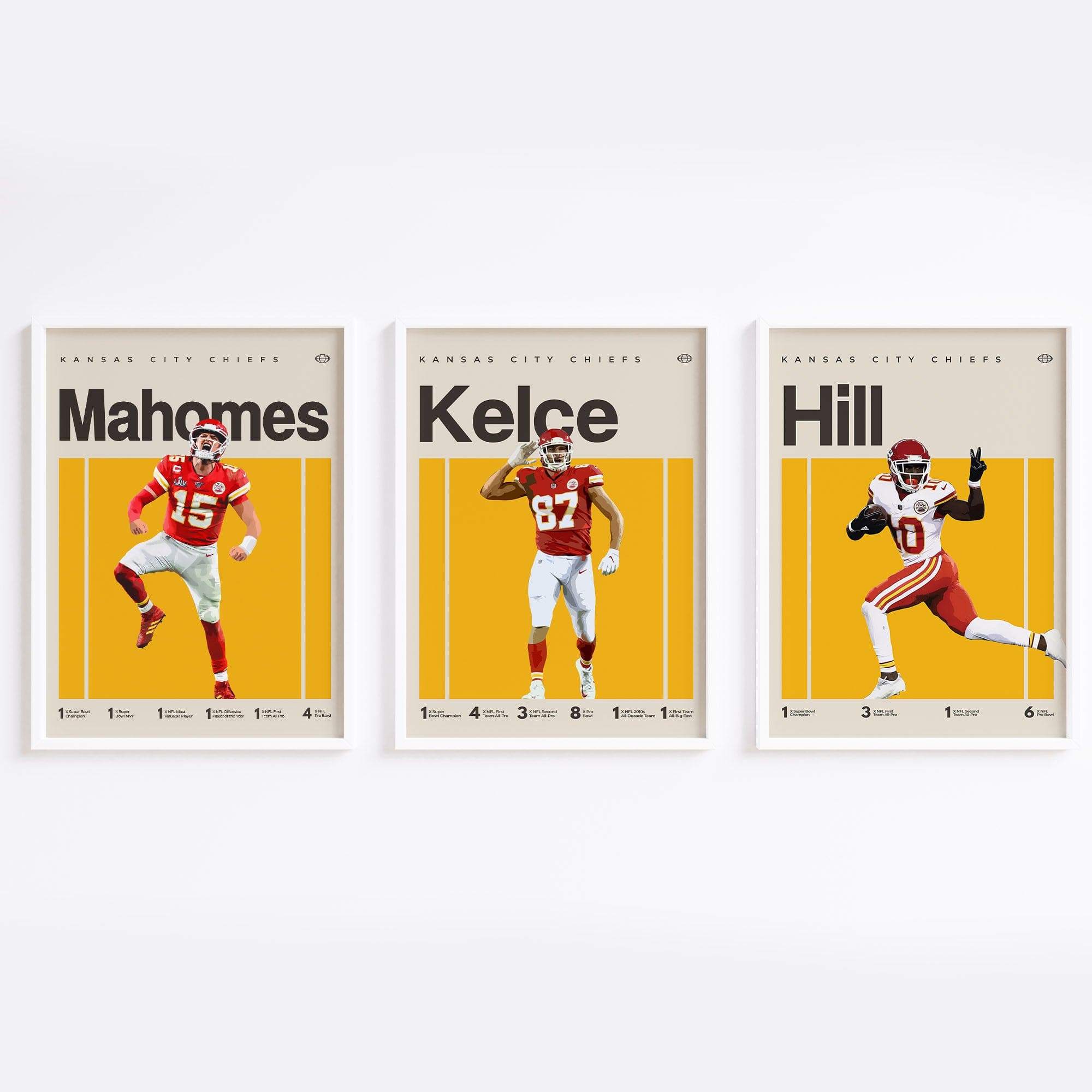 Kansas City Chiefs Bundle (Set of 3)