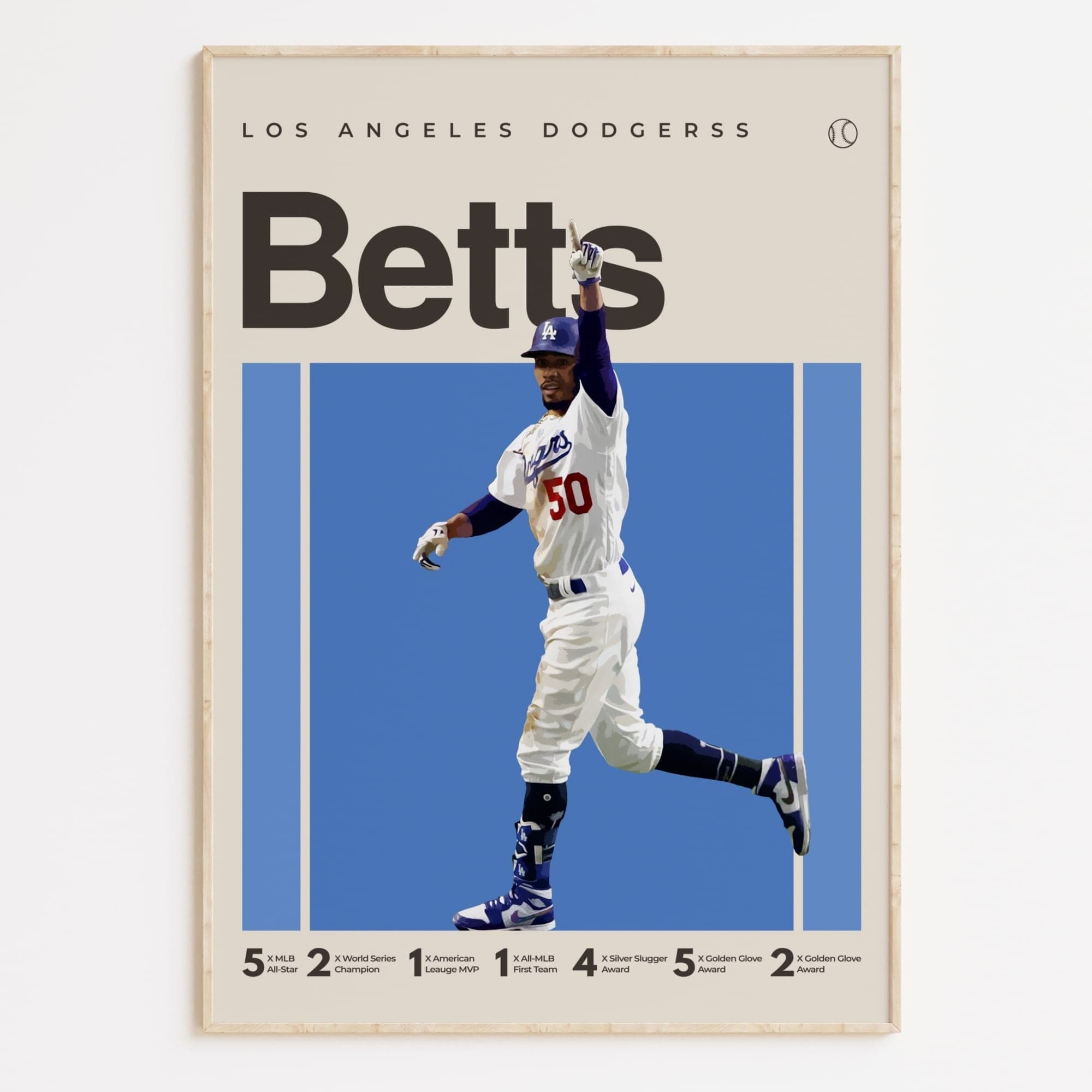 Mookie Betts Poster