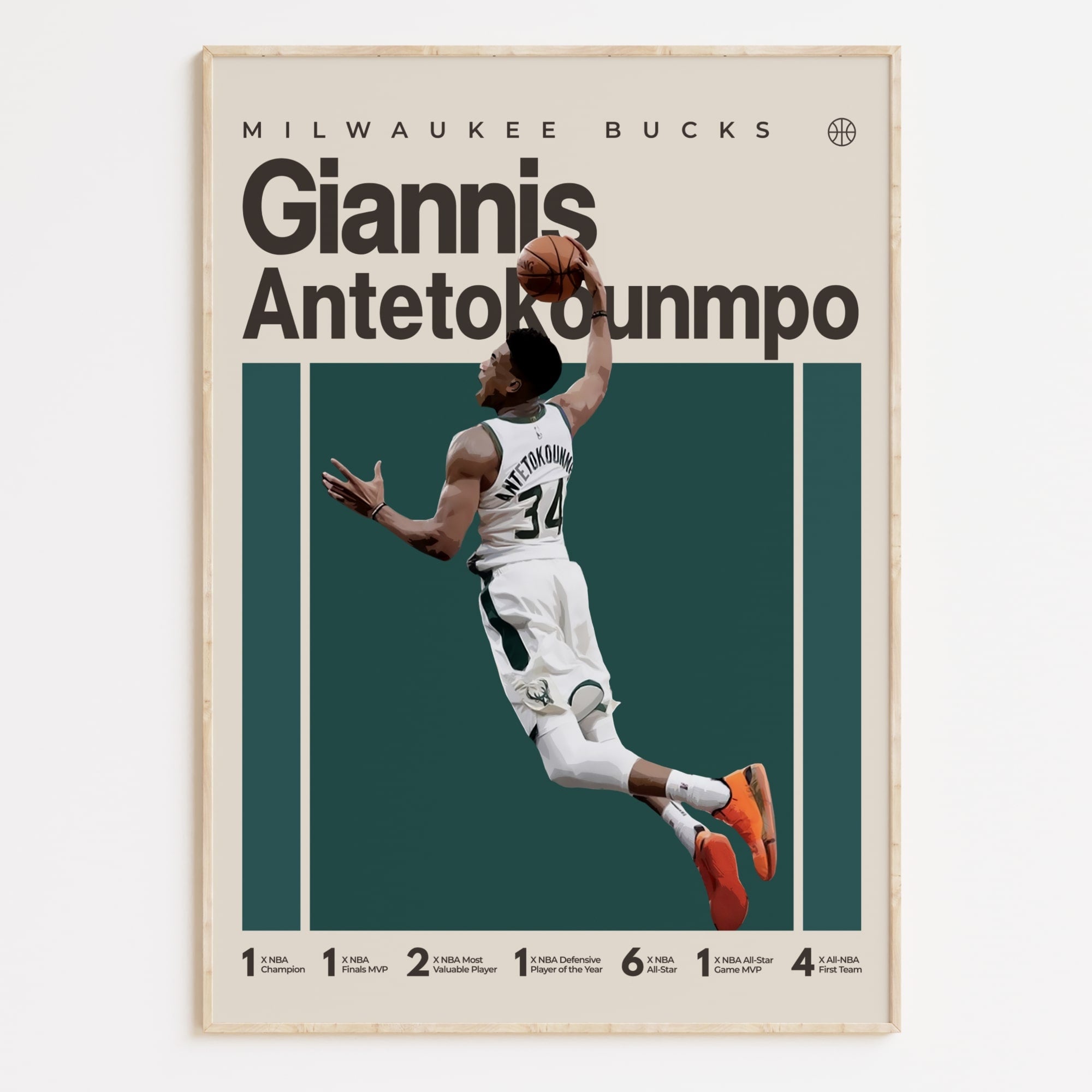 Giannis Antetokounmpo Poster