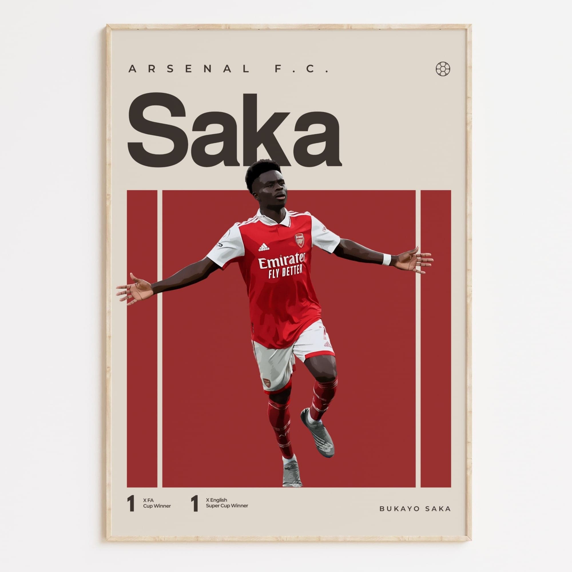 Bukayo Saka Poster