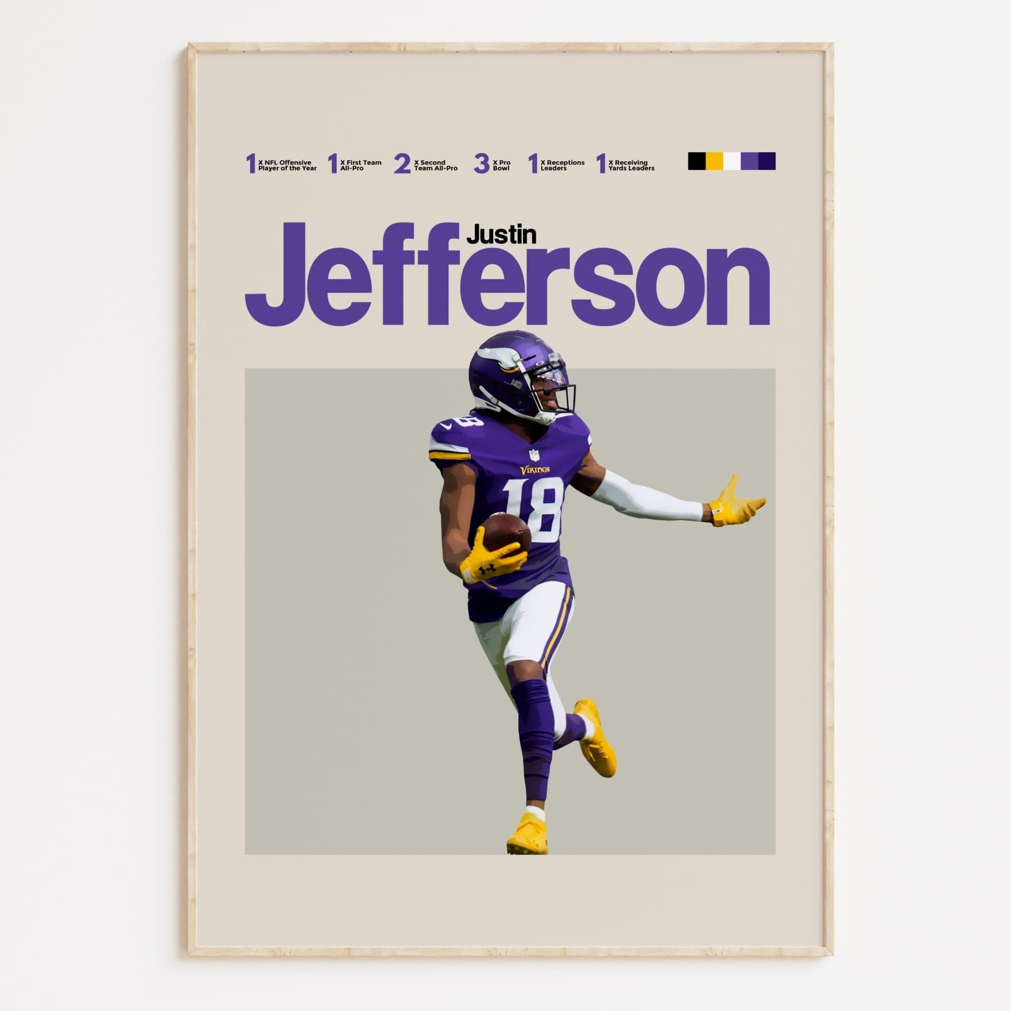 Justin Jefferson Poster