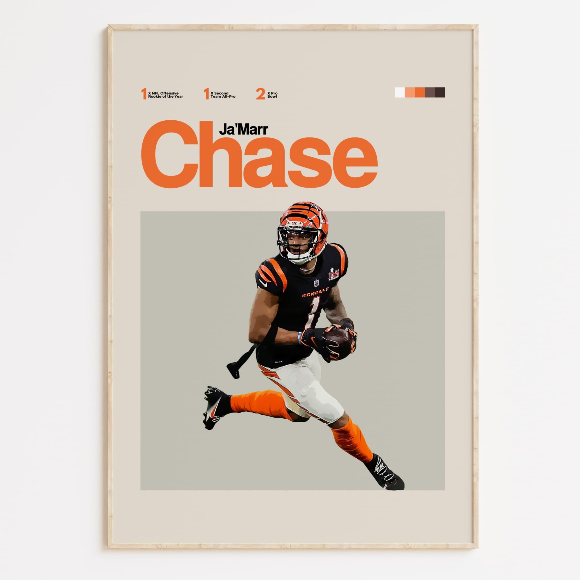Ja'Marr Chase Poster