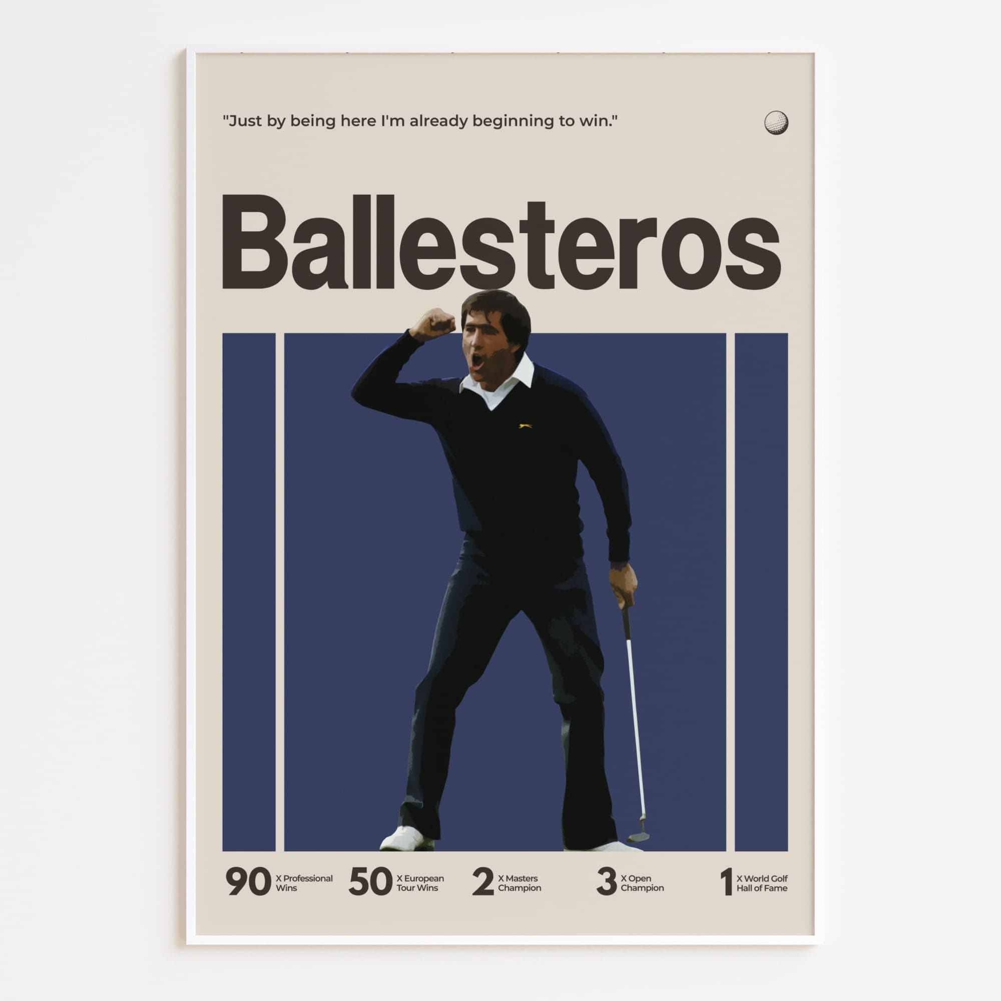 Seve Ballesteros, Golf