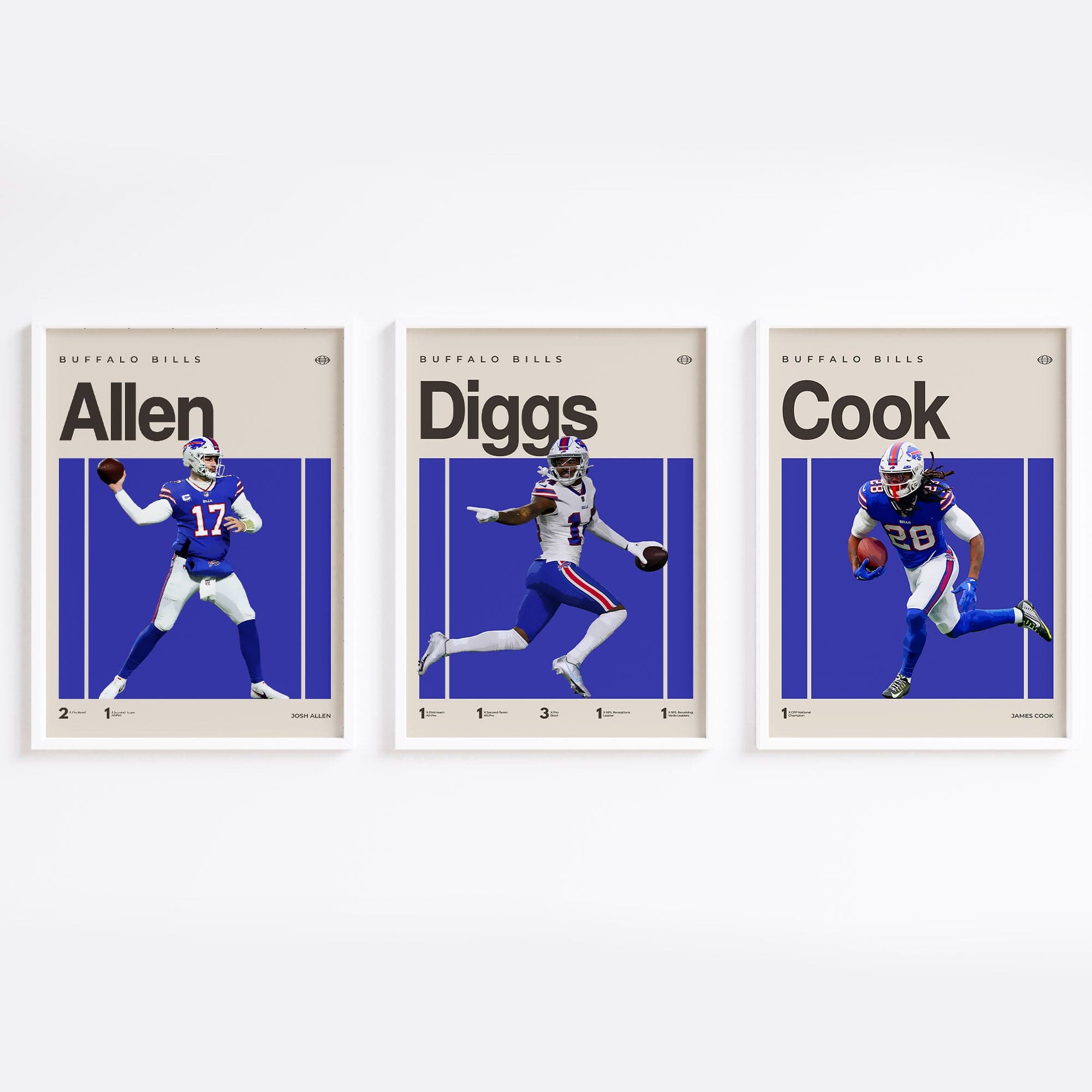 Buffalo Bills Bundle (Set of 3)