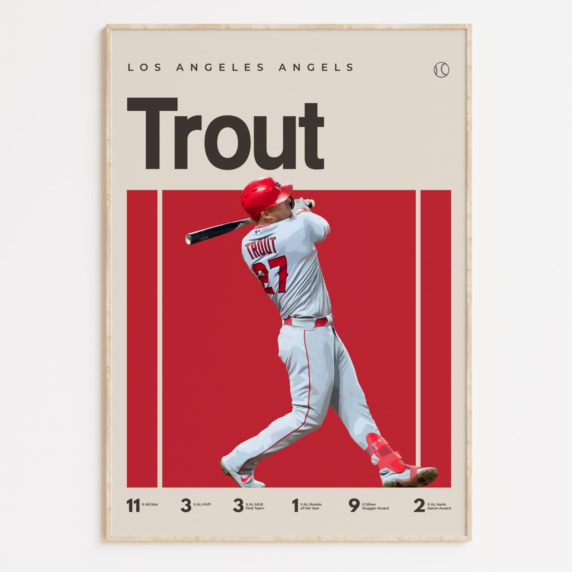 Mike Trout Poster