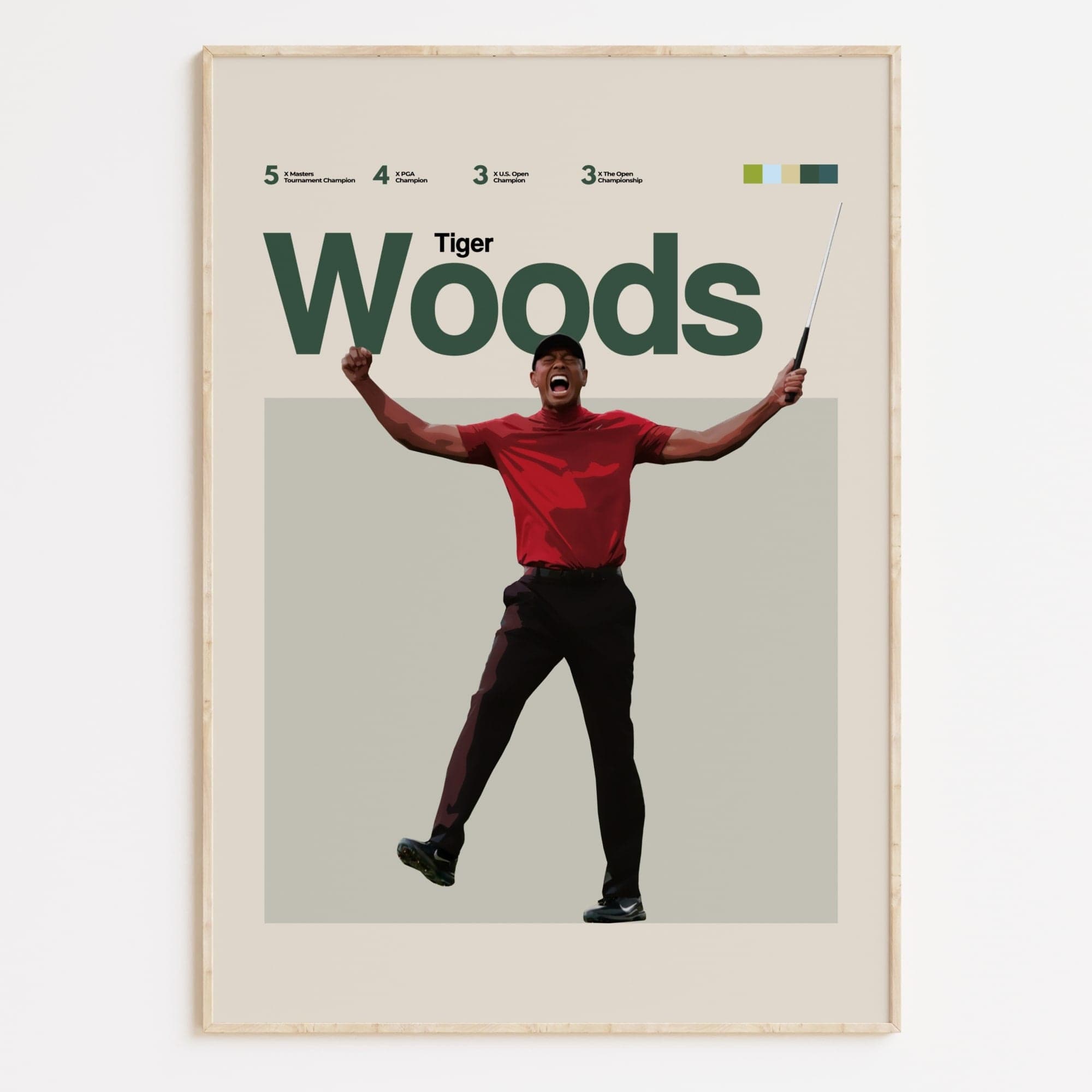 Tiger Woods poster