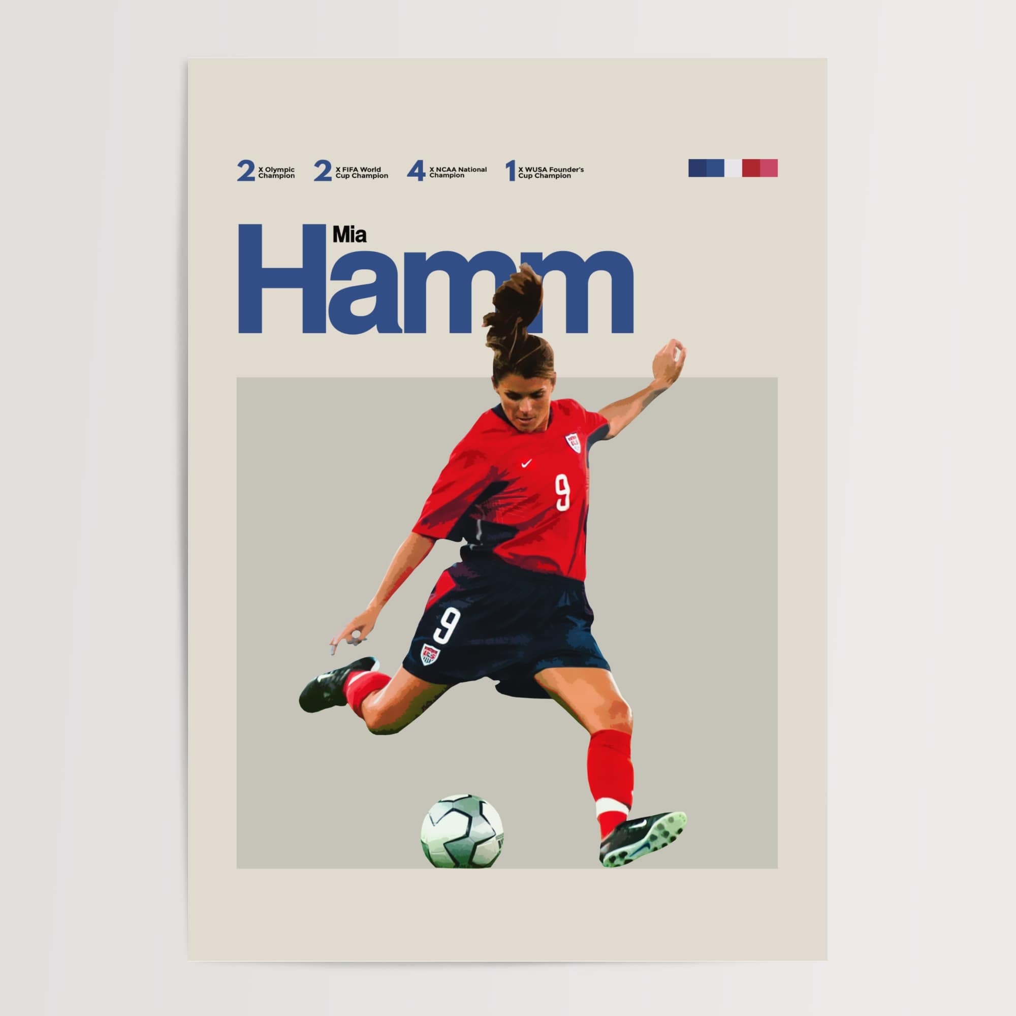 Mia Hamm, USWNT Soccer