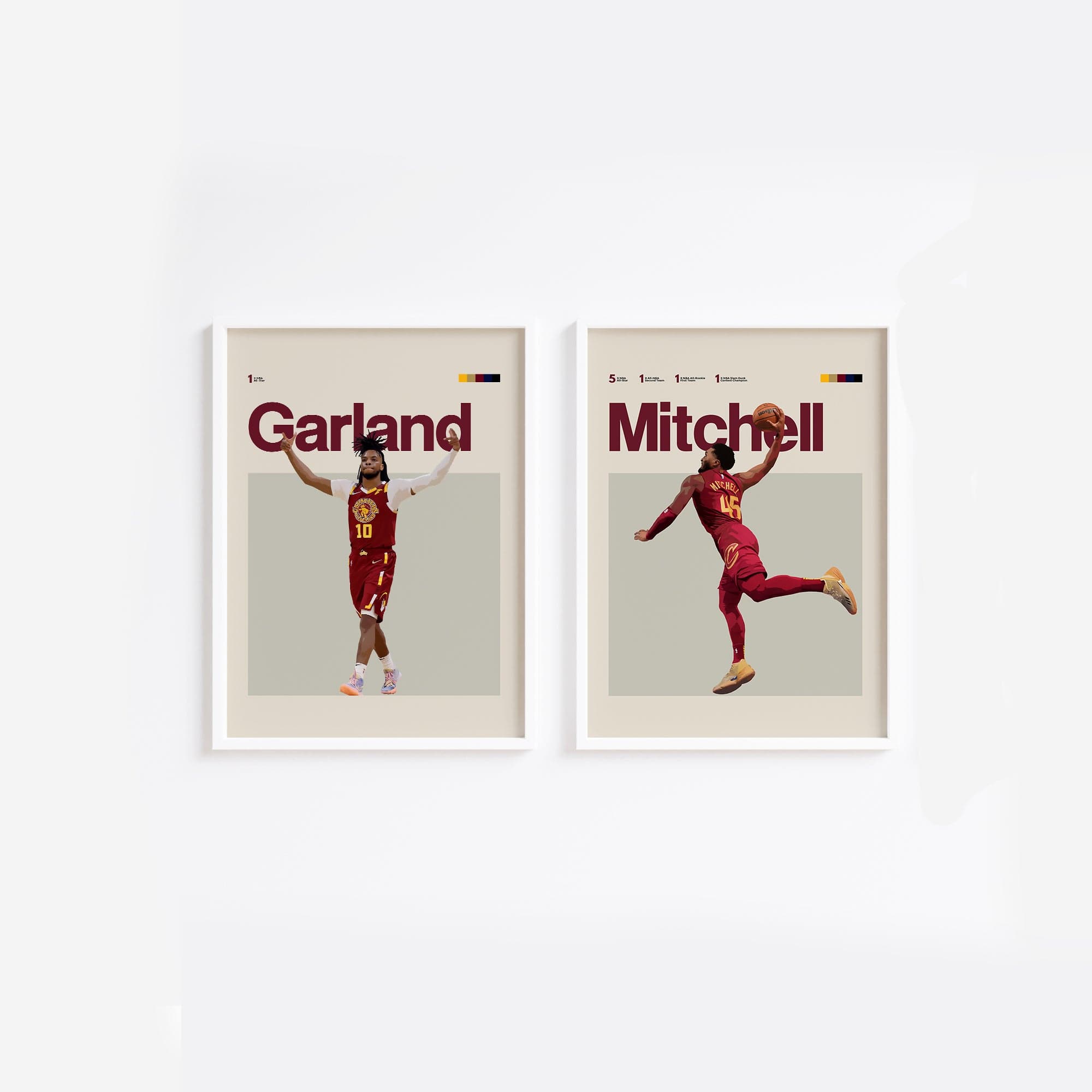 Cleveland Cavaliers (Set of 2)