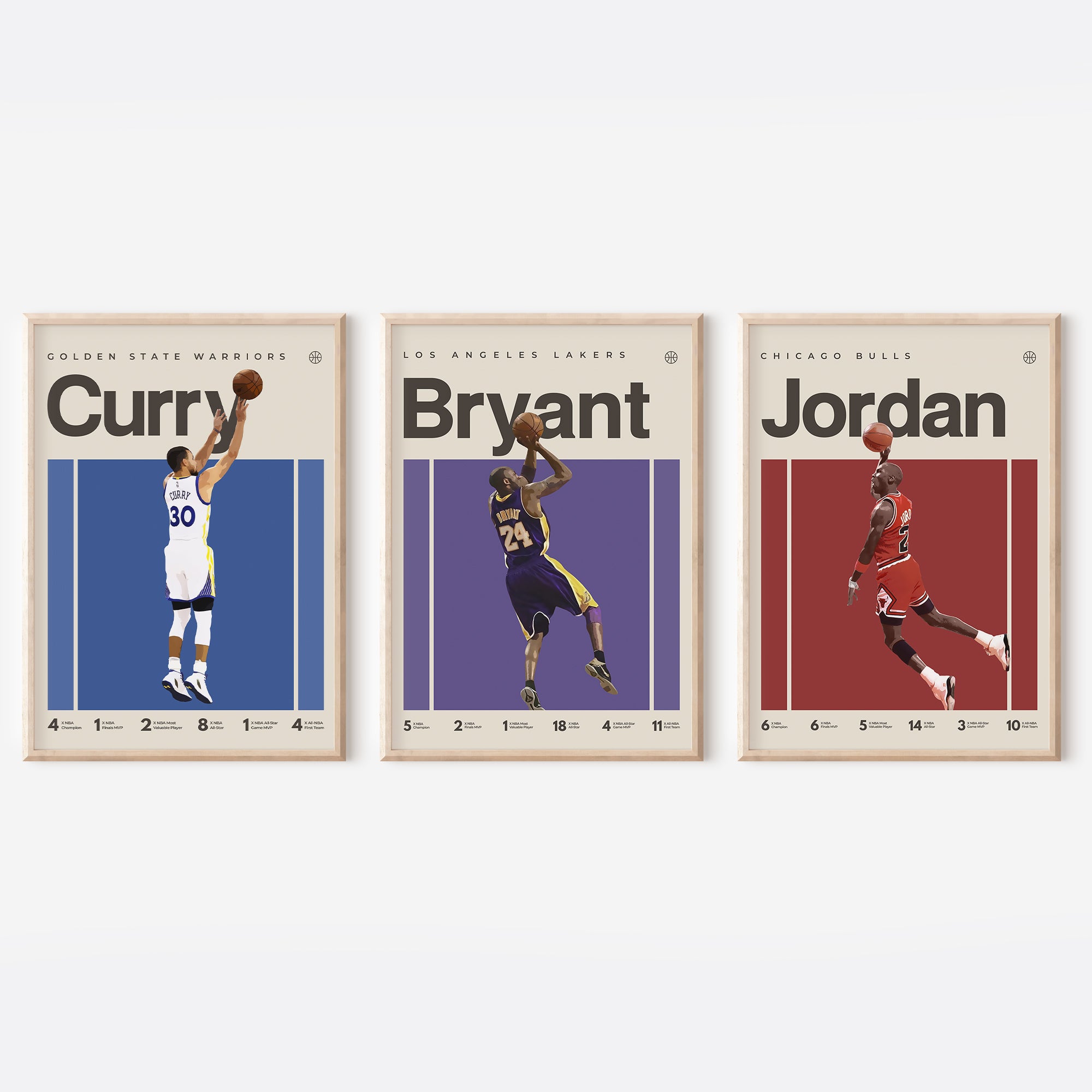 NBA GOATS Bundle (Set of 3)