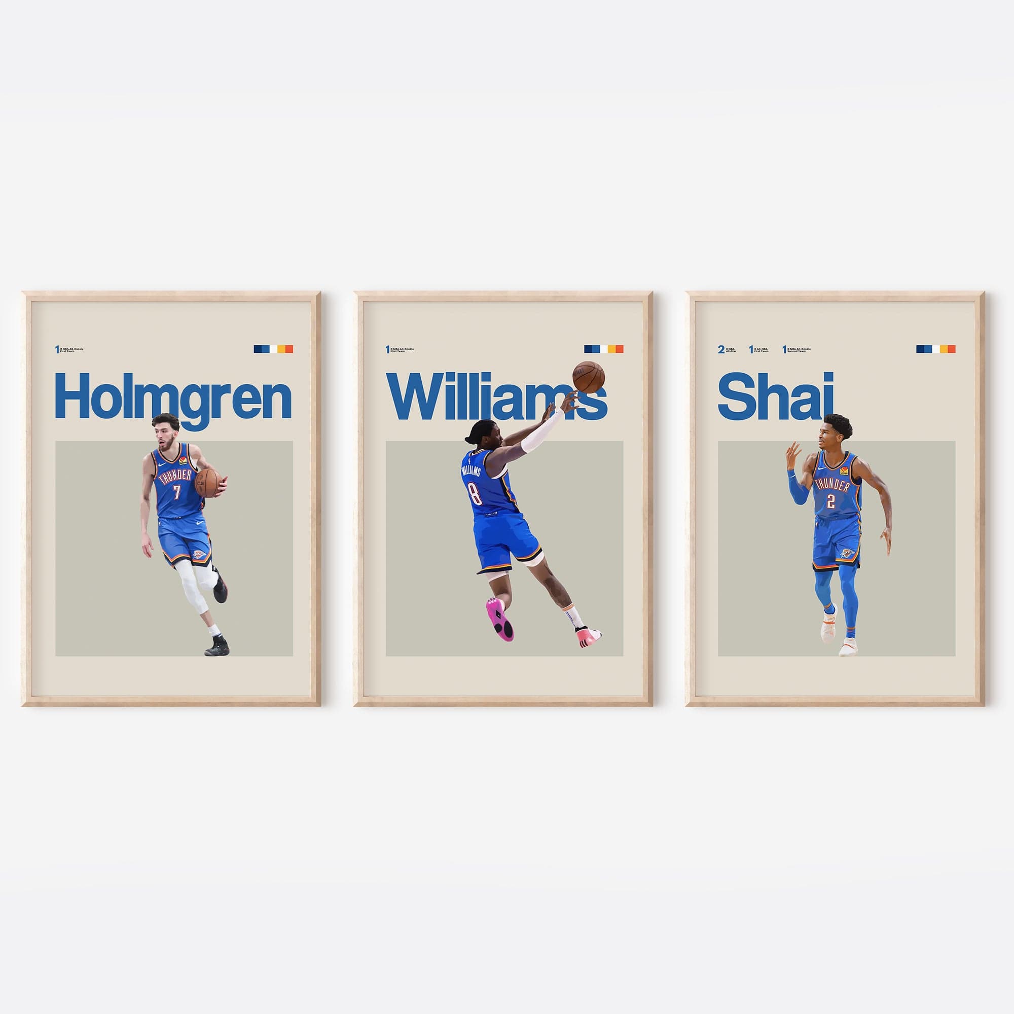 Oklahoma City Thunder Bundle (Set of 3)