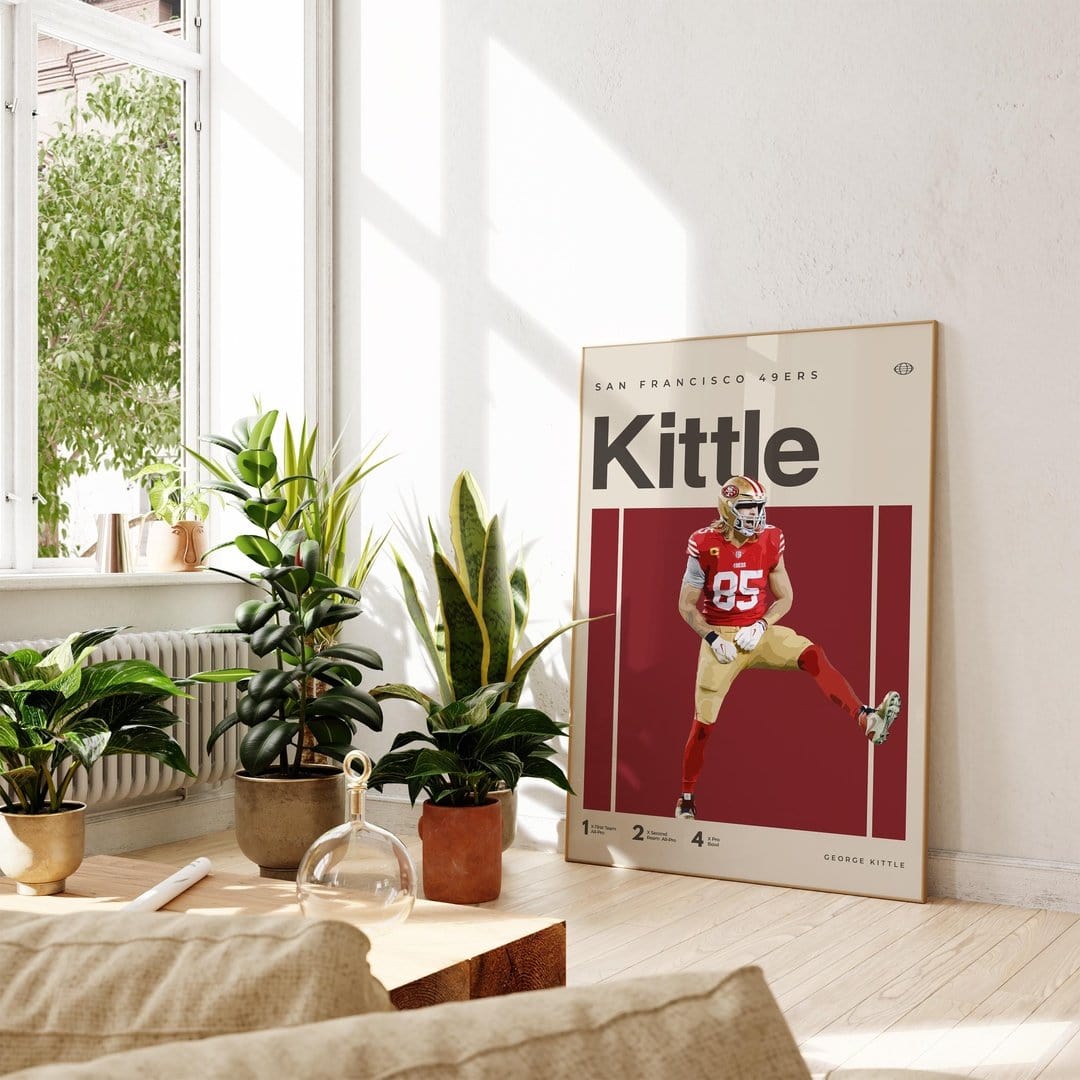 George Kittle Poster for sale