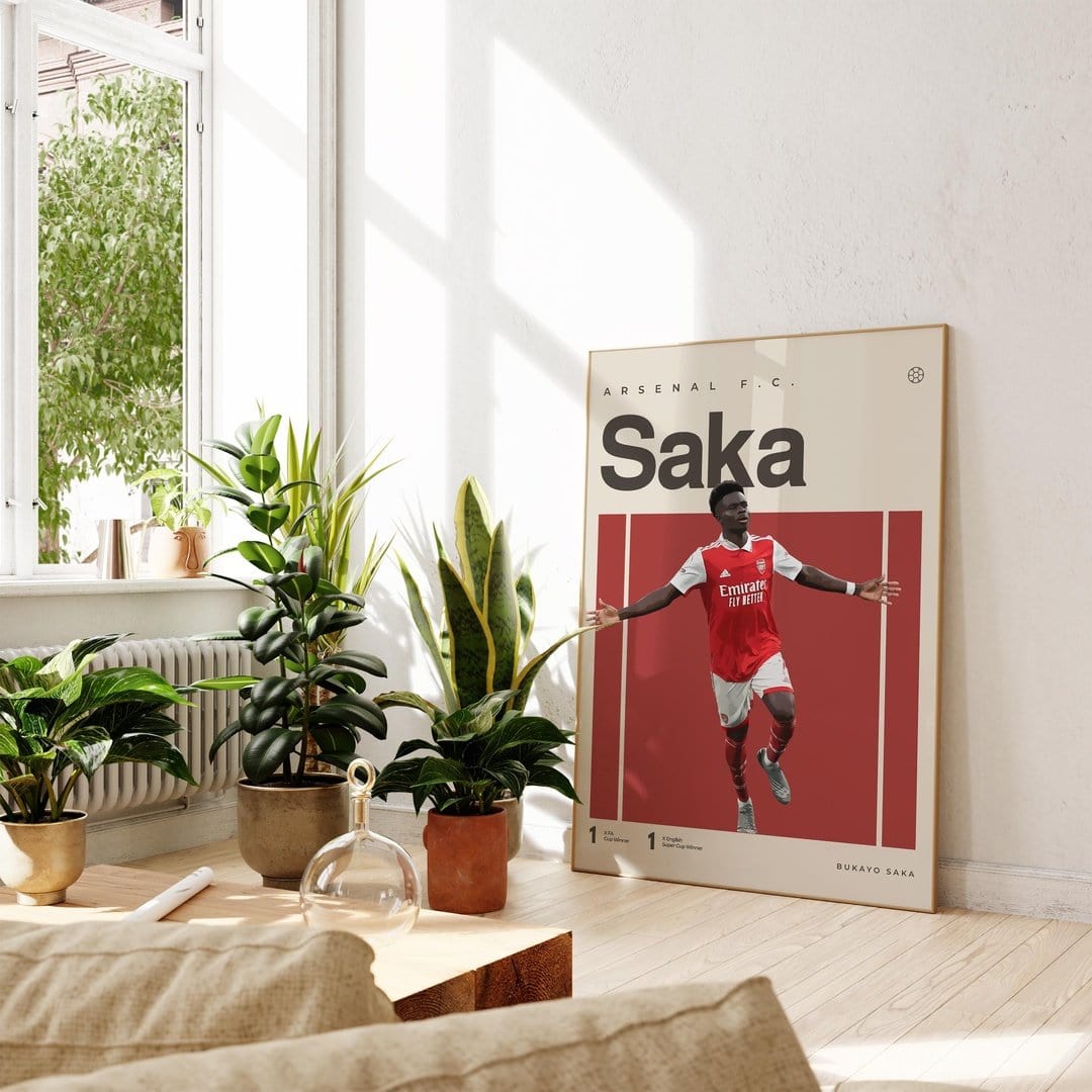 Bukayo Saka poster for sale