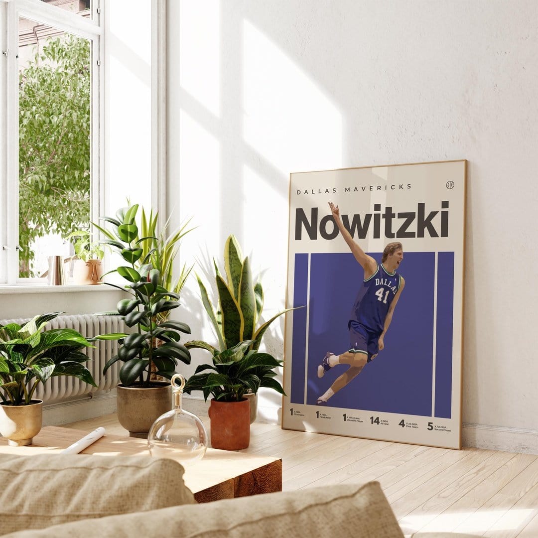 Dirk Nowitzki Poster for sale