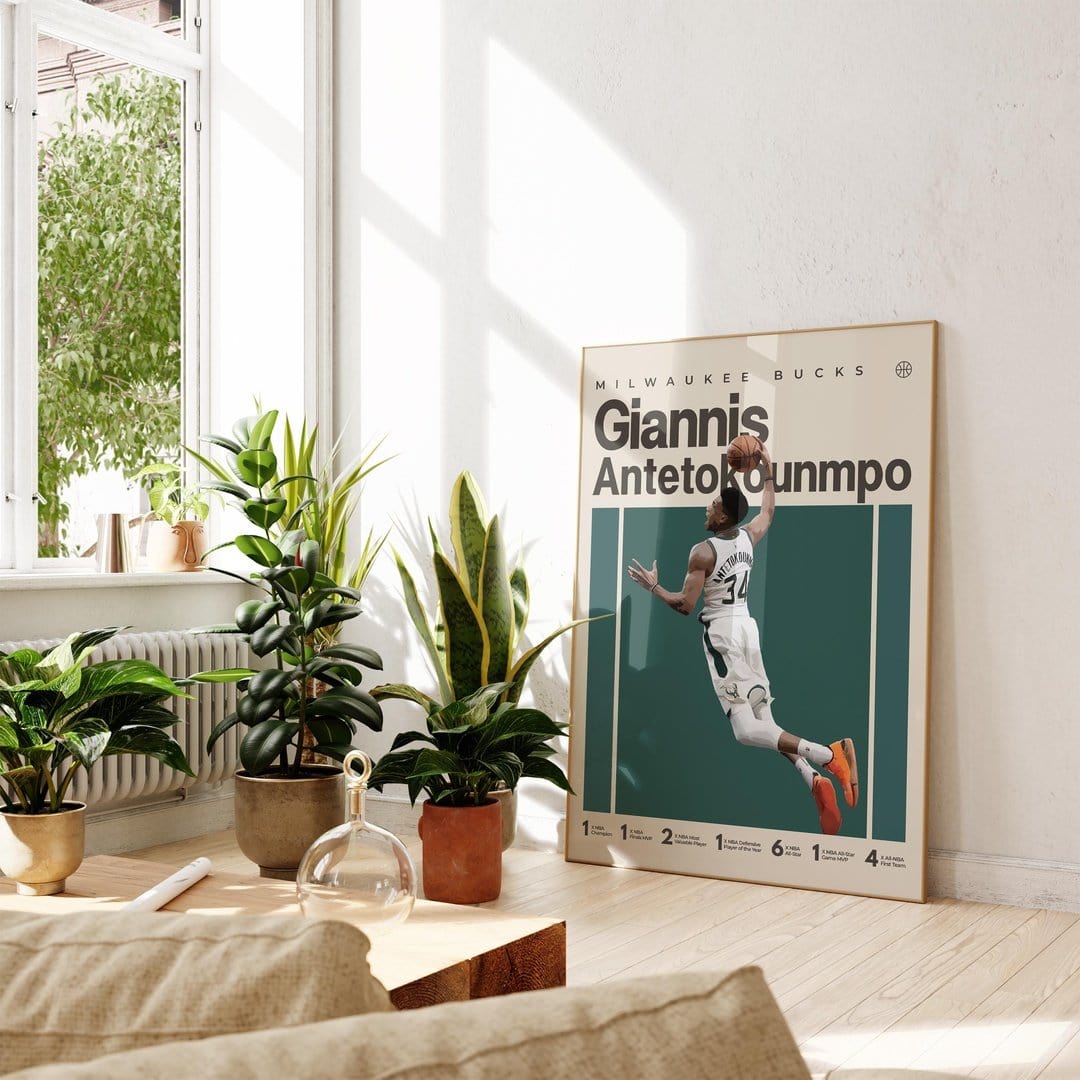 Giannis Antetokounmpo Poster for sale