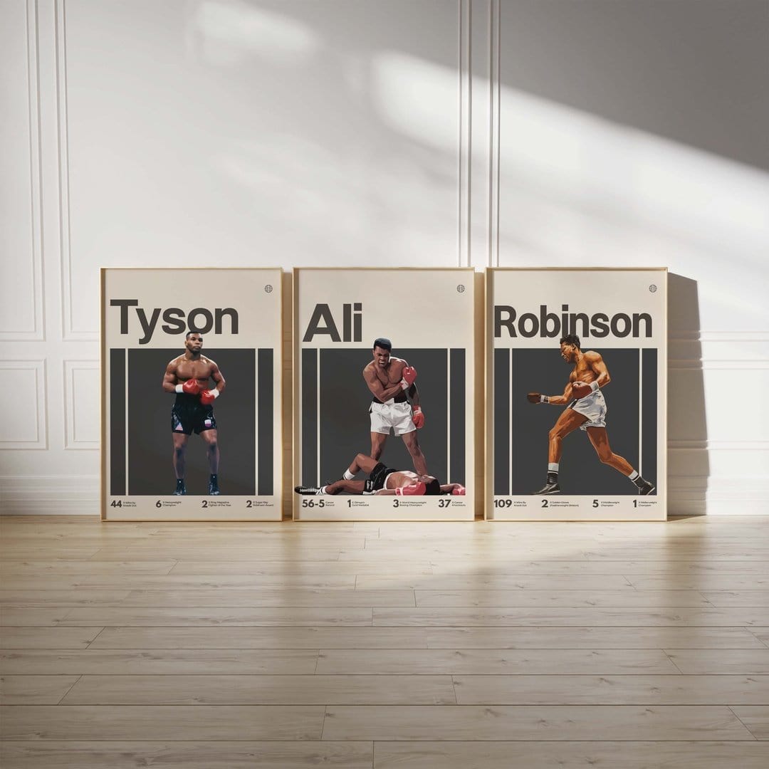 Boxing GOATS (Set of 3)-Big Weekend