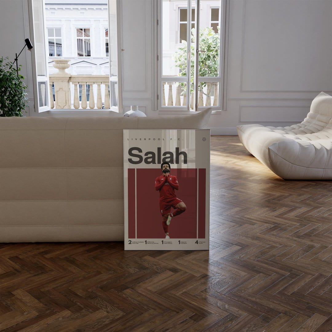 Mo Salah poster print, Liverpool-Big Weekend