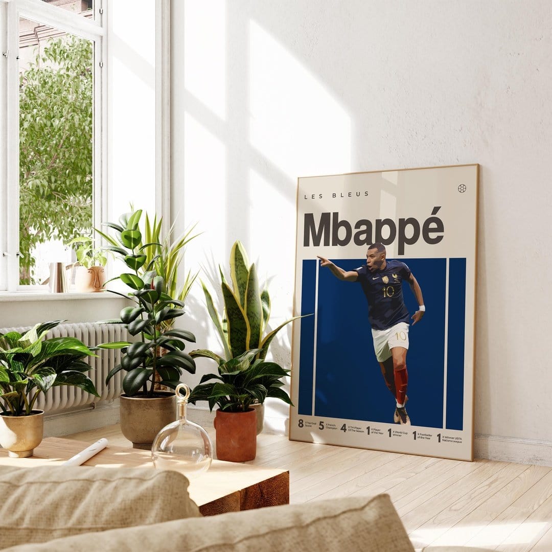 Kylian Mbappe poster for sale